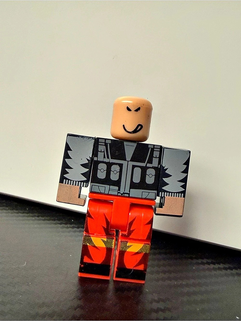Roblox Block Figure Red & Black